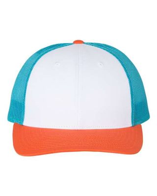 White/ Blue Hawaiin/ Pale Orange White/ Blue Hawaiin/ Pale Orange - Custom Patch