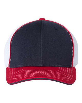 Navy/ White/ Red Tri Navy/ White/ Red Tri - Custom Patch