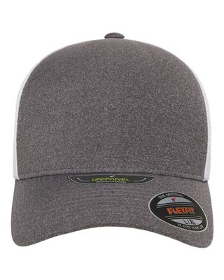 Melange Heather/ White Melange Heather/ White - Custom Patch