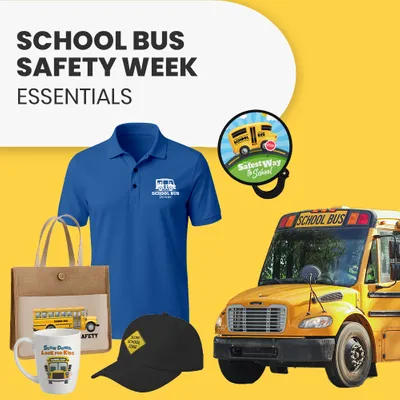 School Bus Safety Week Essentials - Custom Patch