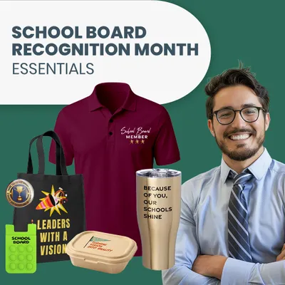 School Board Recognition Month Essentials - Custom Patch