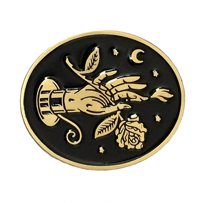 Oval Lapel Pin Oval Lapel Pin - Custom Patch