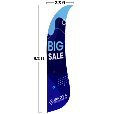 2.3 ft x 9.2 ft - Custom Patch