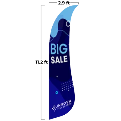 2.9 ft x 11.2 ft - Custom Patch