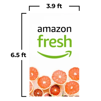 3.9 x 6.5 ft - Custom Patch