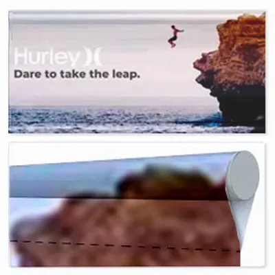 Top & Bottom Pole Pocket - Custom Patch