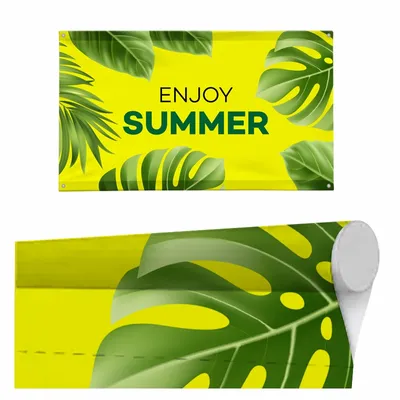 Top & Bottom Pole Pocket - Custom Patch