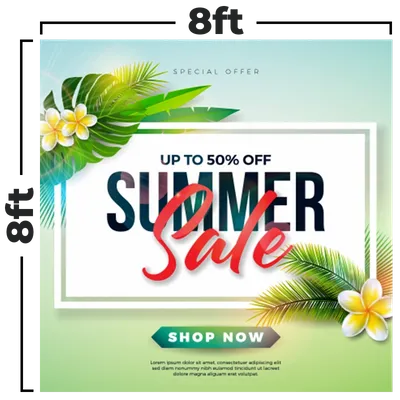 8 x 8 ft - Custom Patch