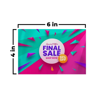 6 x 4 in - Custom Patch