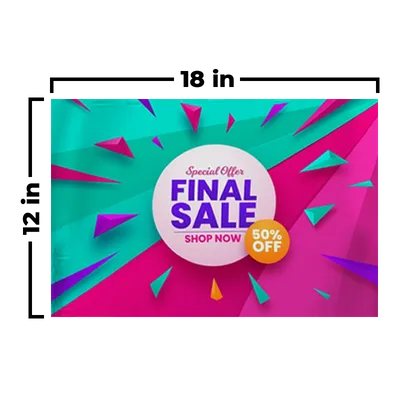 18 x 12 in - Custom Patch