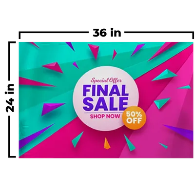 36 x 24 in - Custom Patch