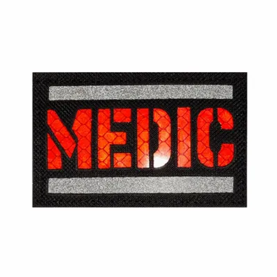 Black with Red Black with Red - Custom Patch