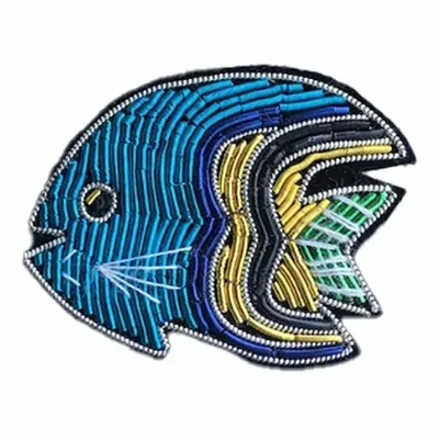 Blue Fish - Custom Patch