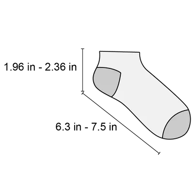 Youth (8-12 Years Old)_DTF Printing + Pure Cotton Ankle Youth (8-12 Years Old)_DTF Printing + Pure Cotton Ankle - Custom Patch