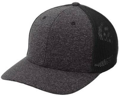 Black/ Dark Charcoal Heather Black/ Dark Charcoal Heather - Custom Patch