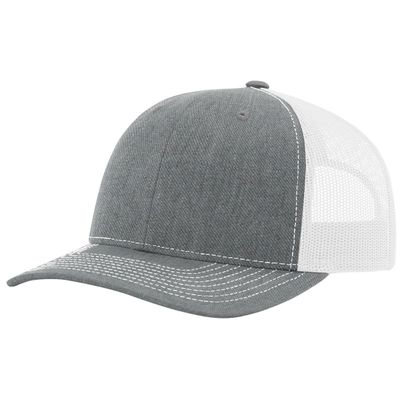 HEATHER GRAY / WHITE HEATHER GRAY / WHITE - Custom Patch