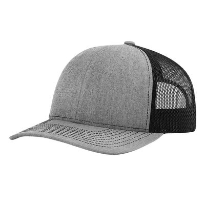 HEATHER GRAY/ BLACK HEATHER GRAY/ BLACK - Custom Patch