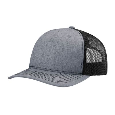 HEATHER GRAY/ BLACK HEATHER GRAY/ BLACK - Custom Patch