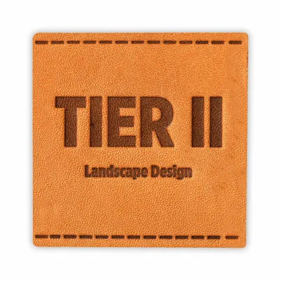 Horizontal Debossed Outline Horizontal Debossed Outline - Custom Patch