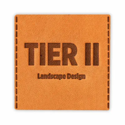 Vertical Debossed Outline Vertical Debossed Outline - Custom Patch