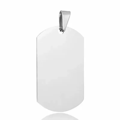 Dog tag: 1 in x 2 in - Custom Patch