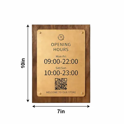 7 in × 10 in - Custom Patch