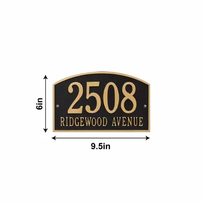 6 in × 9.5 in - Custom Patch