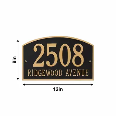 8 in × 12 in - Custom Patch