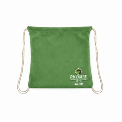 Custom Drawstring Backpack - Custom Patch