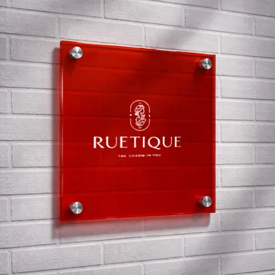 Transparent Red - Custom Patch