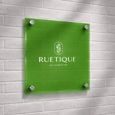 Transparent Green - Custom Patch