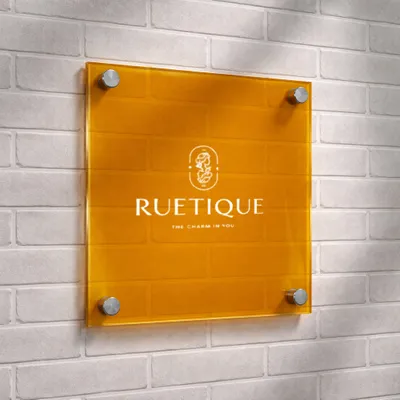 Transparent Orange - Custom Patch