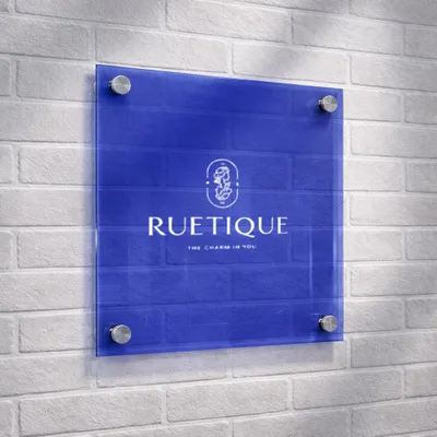 Transparent Blue - Custom Patch