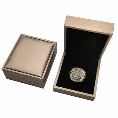 Gold PU Box - Custom Patch