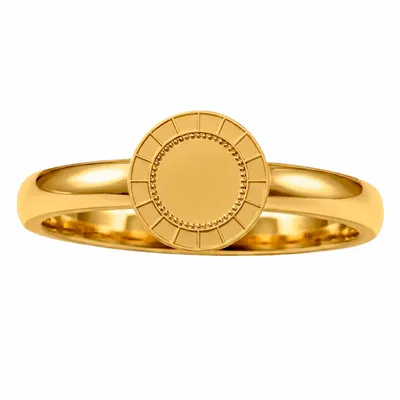 24K Glossy Gold Plating - Custom Patch