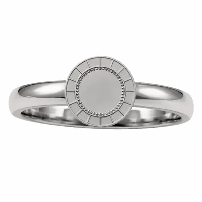 Glossy Silver Plating - Custom Patch