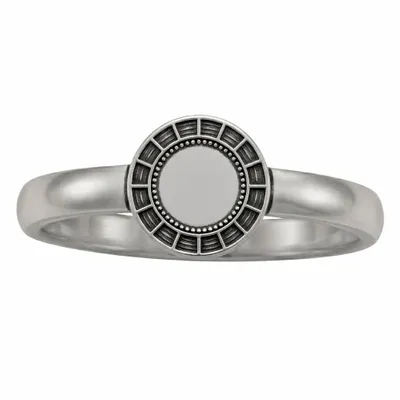 Antique Silver Plating - Custom Patch