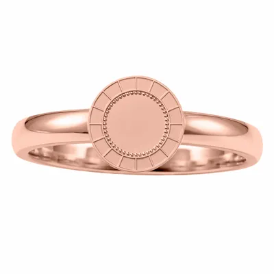 Glossy Rose Gold Plating - Custom Patch