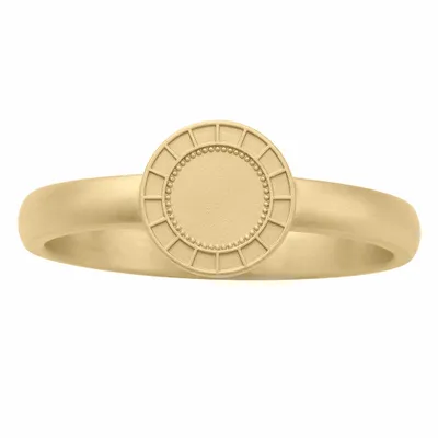 Matte Gold Plating - Custom Patch