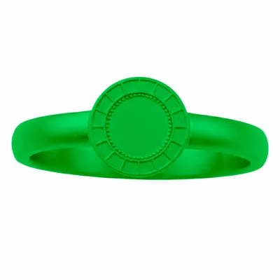Matte Green Plating - Custom Patch