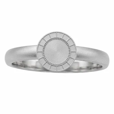 Matte Silver Plating - Custom Patch