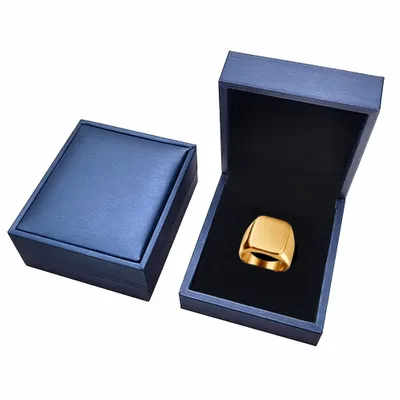 Blue PU Box - Custom Patch