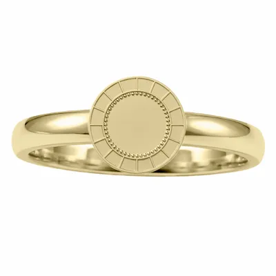 Glossy Gold Plating - Custom Patch