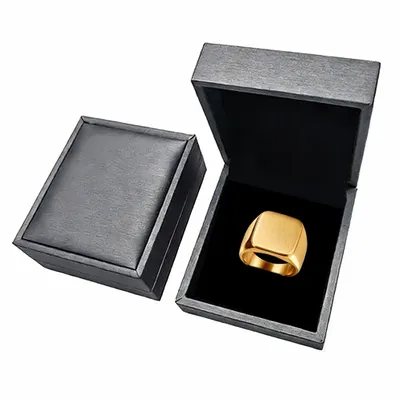 Silver PU Box - Custom Patch