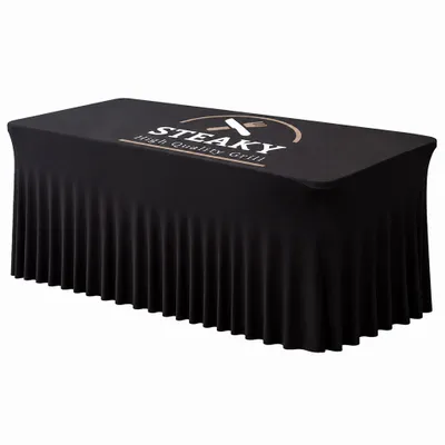 Pleated Spandex Skirt - Custom Patch