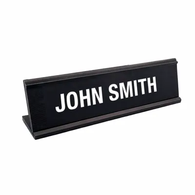 Black with white logo - Custom Patch