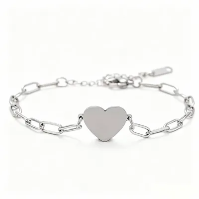 Paperclip Bracelet - Custom Patch