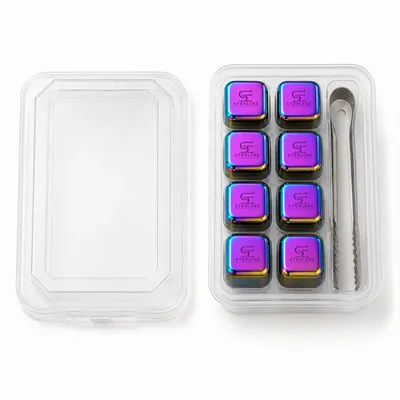 8-Pack Box Set with Tongs - Custom Patch