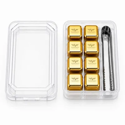 8-Pack Box Set with Tongs - Custom Patch