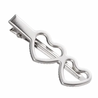 Double Heart Open Clip - Custom Patch